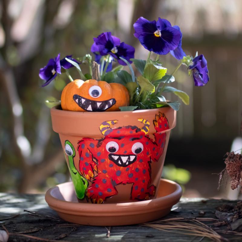 Monster Mash Paint & Plant Workshop for Kids