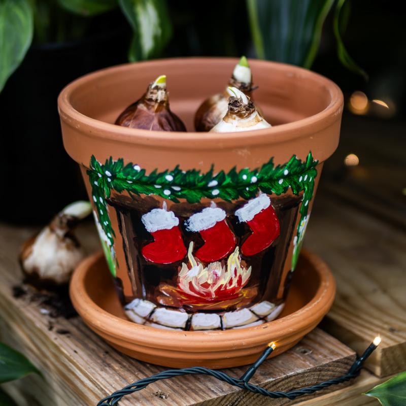 Holiday Bulb Planter Workshop for Kids