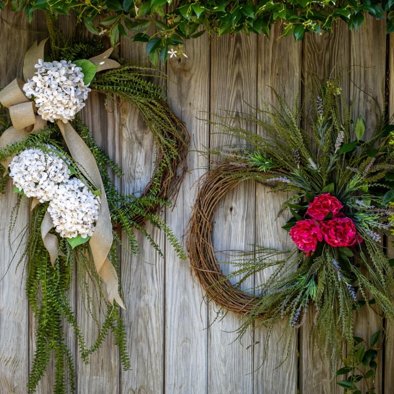 Summer Tea & Wreath Making Workshop