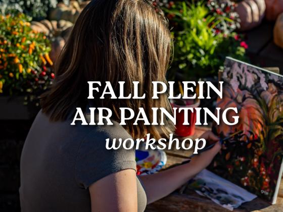 Fall Plein Air Painting Workshop