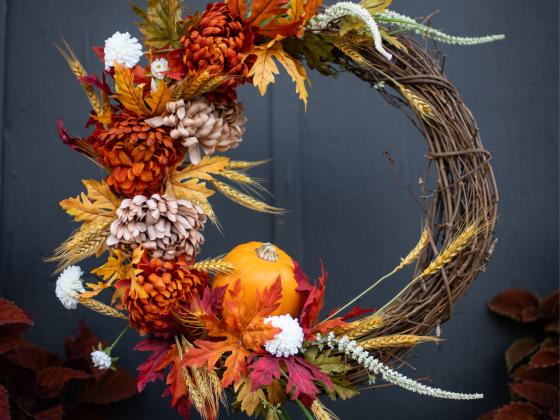 Fall Tea & Wreath Making Workshop
