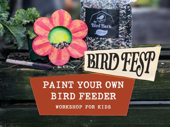 Paint Your Own Bird Feeder Workshop for Kids