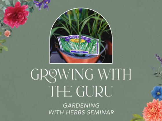 Growing with the Guru: Gardening with Herbs Seminar