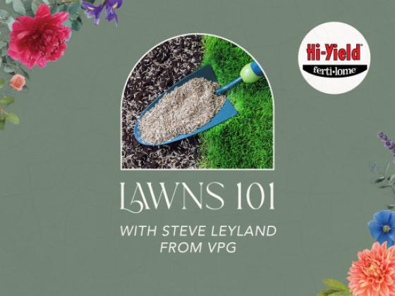 Lawns 101 with Steve Leyland from VPG