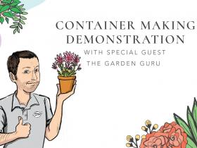 Container Making Demonstration with Mike, the Garden Guru, McDonald Garden Center