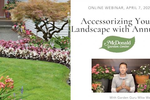 Accessorizing Your Landscape with Annuals, McDonald Garden Center